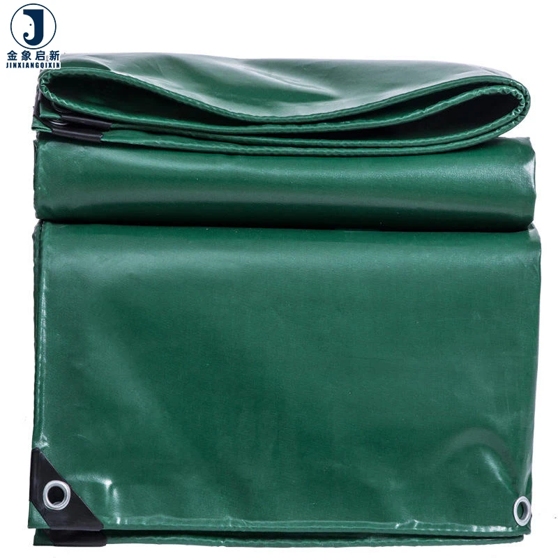 JX PVC Coated Tarpaulin/Cover for Farm Waterproof Warp Knitted Tent Pig Broiler Sheep Chicken Farm Plain Style - Image 2