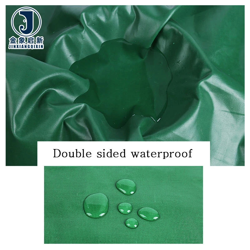 Fireproof 500gsm 600gsm Customizable PVC Tarpaulin Waterproof Truck Cargo Cover - Image 3