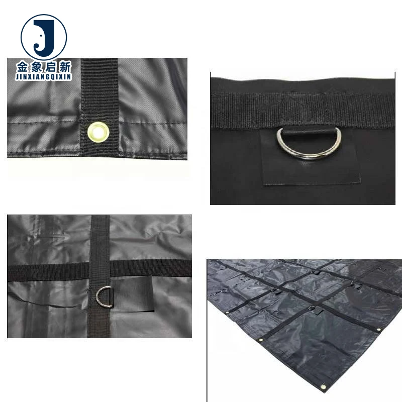 JX Customize PVC Tarpaulin Waterproof Fireproof Truck Cargo Cover - Image 2