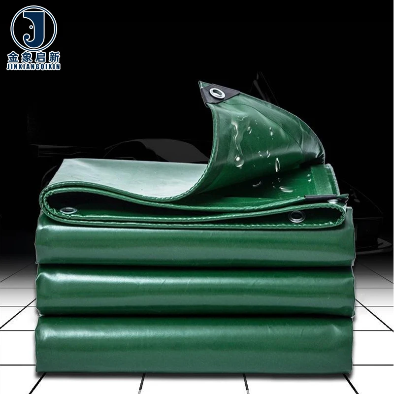 JX Best Quality Waterproof Breathable Organic Heavy Duty Bache PVC Tarpaulin Outdoor Use Manufacturer