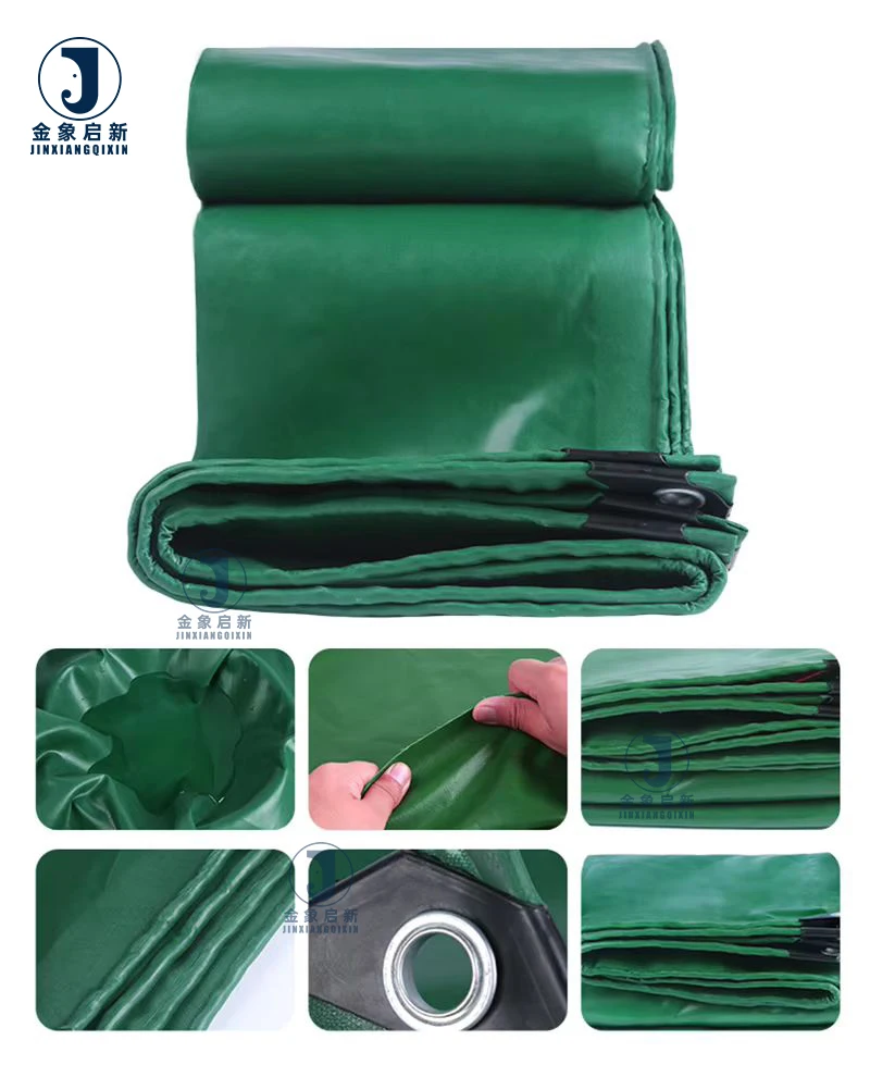 JX PVC Waterproof Fabric High-strength Sheeting for Industrial and Outdoor Coverings - Image 2