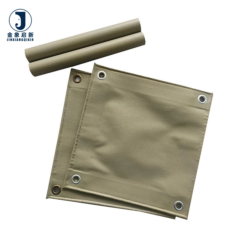 JX Fireproof Waterproof Customizable PVC Tarpaulin Truck Cargo Cover - Image 2
