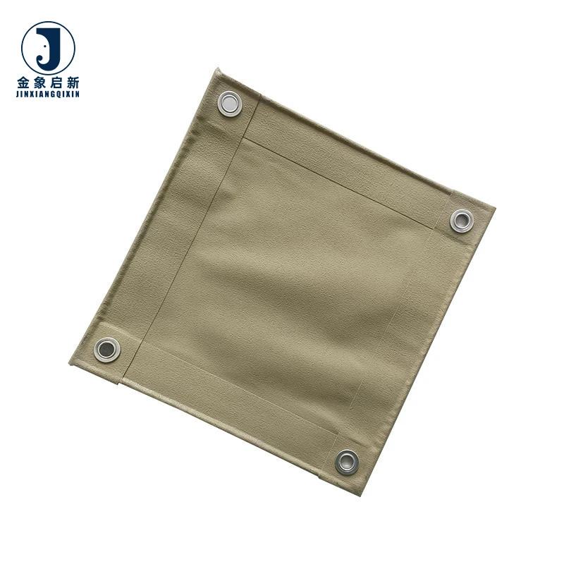 JX Fireproof Waterproof Customizable PVC Tarpaulin Truck Cargo Cover - Image 4