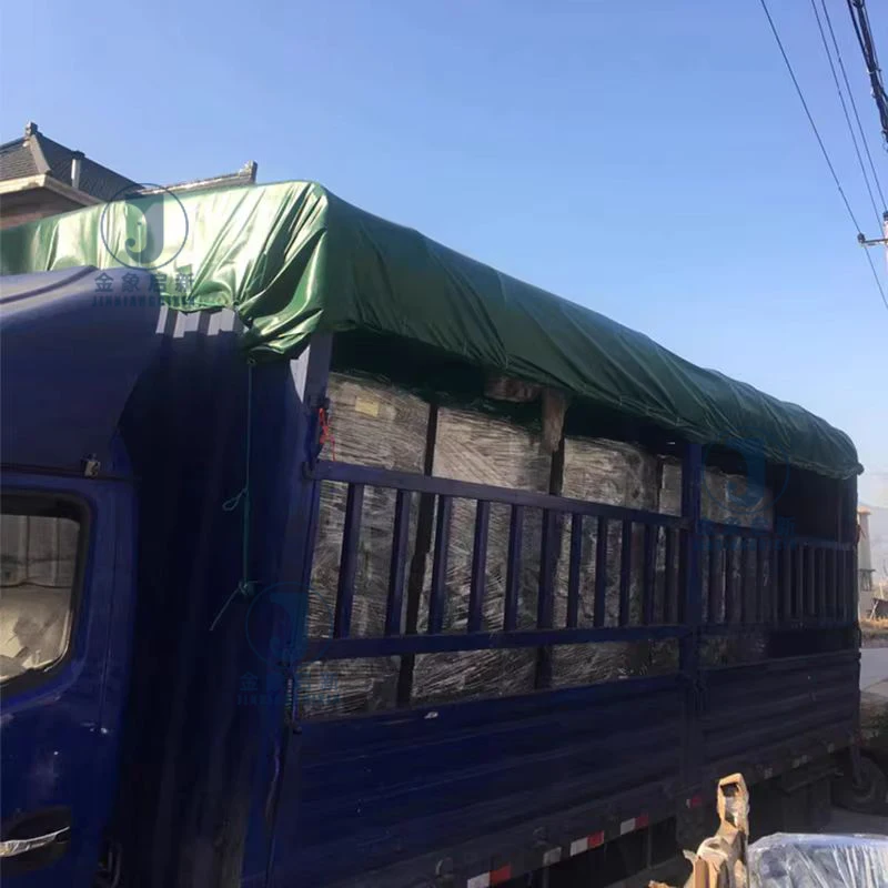 JX Fireproof Waterproof Customizable PVC Tarpaulin Truck Cargo Cover - Image 2