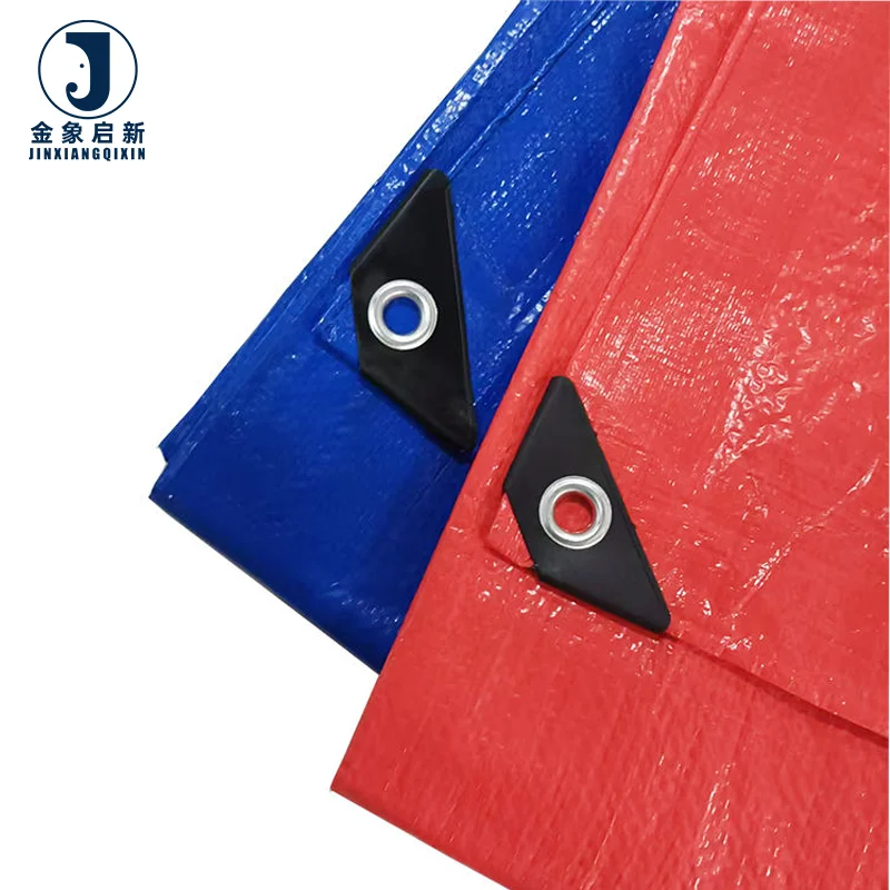 JX PE Woven Plain Resistance Tarpaulin Tent with Durable Waterproof Features for Outdoor Use - Image 3