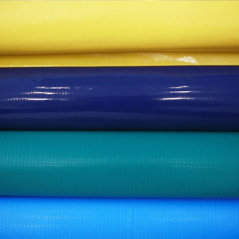 300-600gsm Heavy Duty PVC knife-coated Fabric Tarpaulin roll or Customization - Image 3