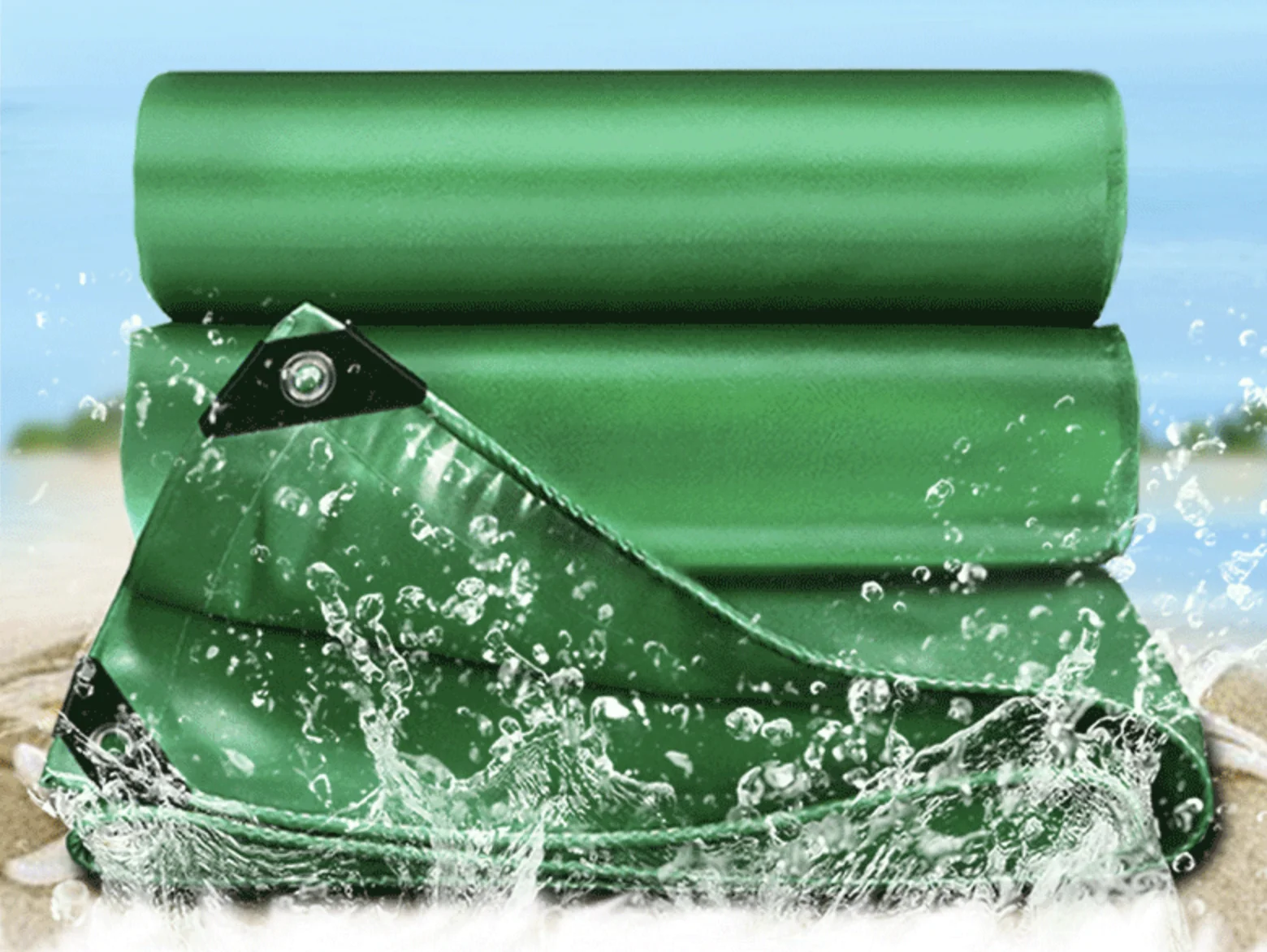 300-600gsm Heavy Duty PVC knife-coated Fabric Tarpaulin roll or Customization - Image 4