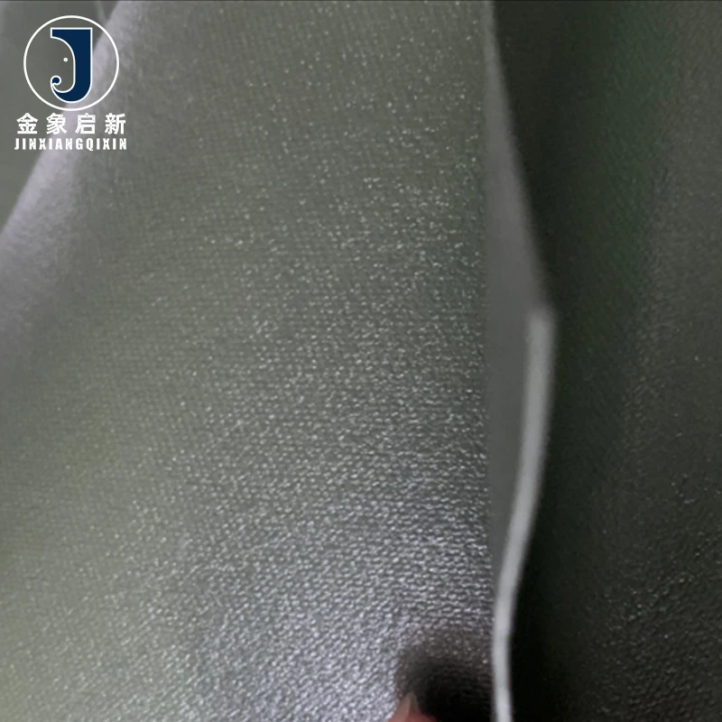 Secure Green PVC Coated Blackout Tarpaulin Truck Tent Cover Anti-Aging Waterproof Folding Design Breathable Woven Technics - Image 4