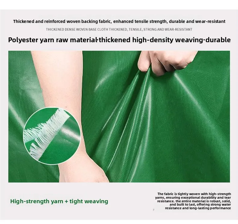 PVC Knife Coated Fabric Wholesale Fabrics Waterproof Cover and Truck Cover UV Protective Outdoor Tent Fabric - Image 3