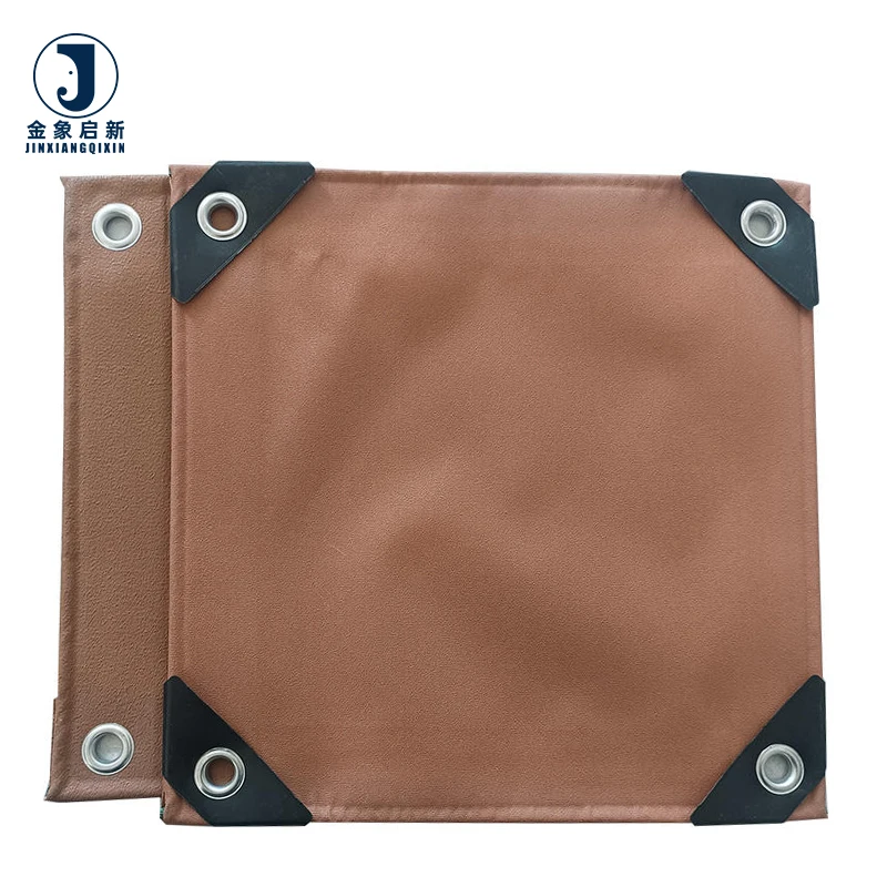 Waterproof Custom 1000D 550GSM/900GSM Self Clean PVC Coated Tarpaulin for Truck. Tent. Roof Cover Flood Barrier - Image 2