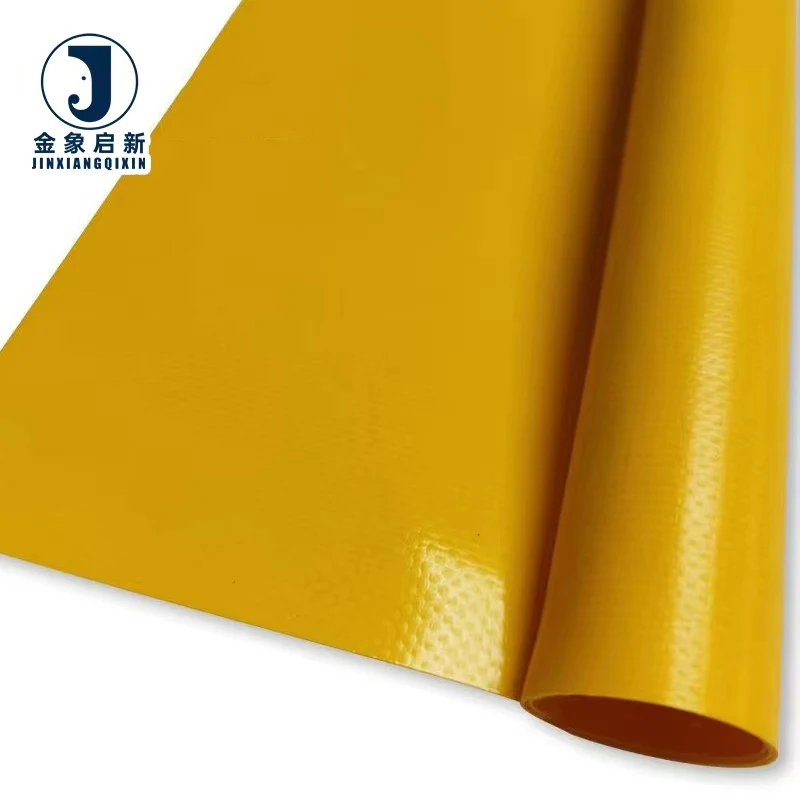 650GSM Heavy Duty Waterproof Black PVC Knife Coated Tarpaulin Truck Trailer Tent Cover Tarp Outdoor Storage Industrial Truckers - Image 3