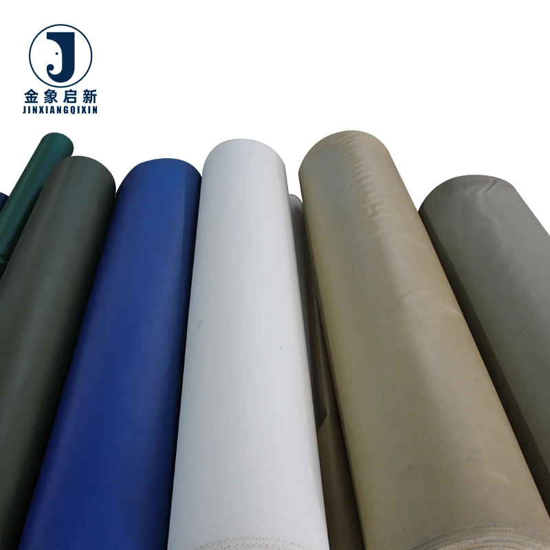 Waterproof Woven PVC Coated Medium Weight PVC Tarpaulin Fabric for Awning and Tents UV Resistant Plain Style 62/63 Width - Image 5