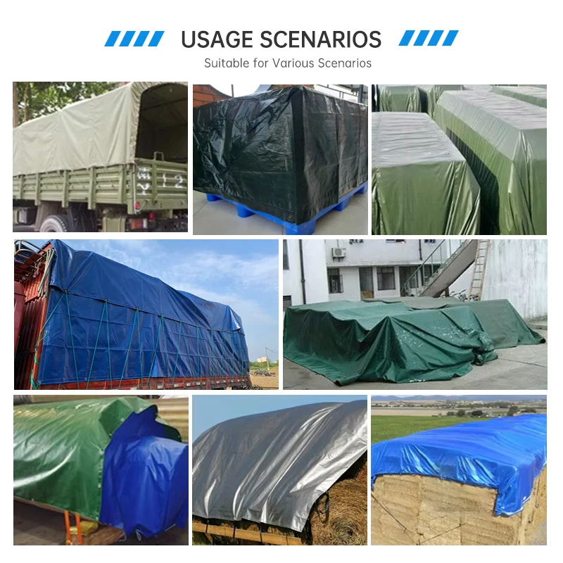 Factory Custom 9x11 Poultry Curtains Tarpaulin PVC Coated Waterproof and Anti-Static Tarp for Chicken Coop Farms - Image 2