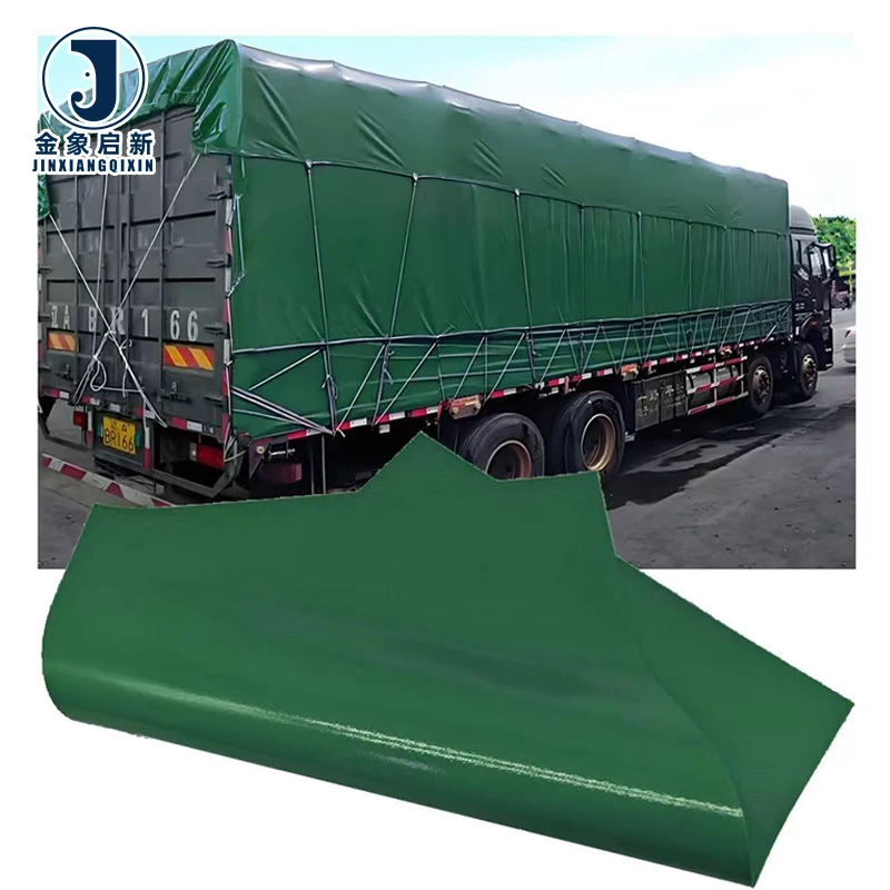 Versatile Heavy Duty PVC Truck Side Curtains Industrial Fabric Cover for Lorries Different Weights Coated for Trucks Tents - Image 4