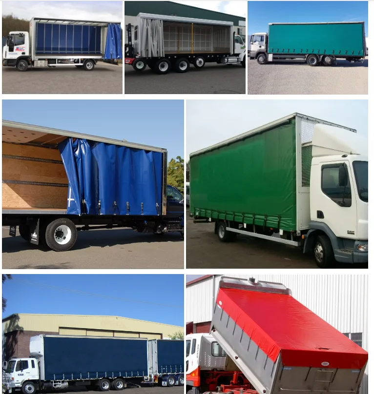 PVC Knife Coated Fabric Wholesale Fabrics Waterproof Cover and Truck Cover UV Protective Outdoor Tent Fabric - Image 5