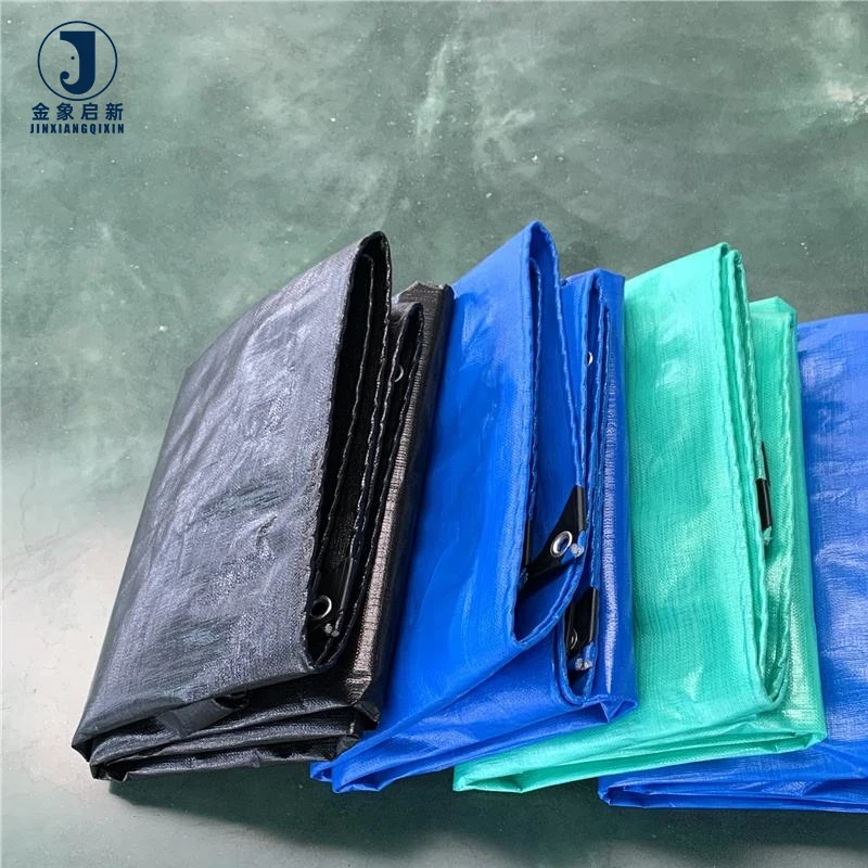 PE Coated Tarpaulin Waterproof Rainproof Outdoor Awning Shade Sail Canopy Pet Dog House Cover for Boys Anti-UV Medium Weight - Image 3