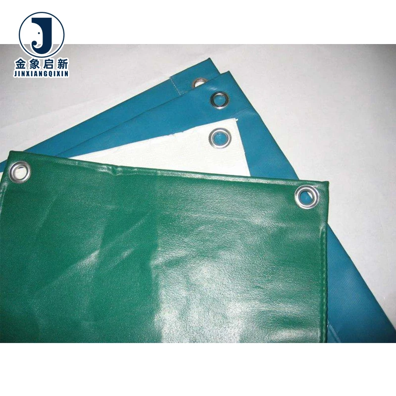 Heavy Duty Fire Retardant Waterproof PVC Coated Tarpaulin Rolling Tarp Materials for Truck Cover Tents Outdoor Usage - Image 5