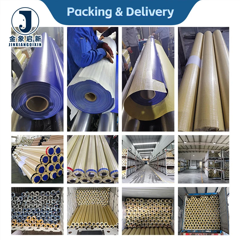 Heavy Duty Fire Retardant Waterproof PVC Coated Tarpaulin Rolling Tarp Materials for Truck Cover Tents Outdoor Usage - Image 3