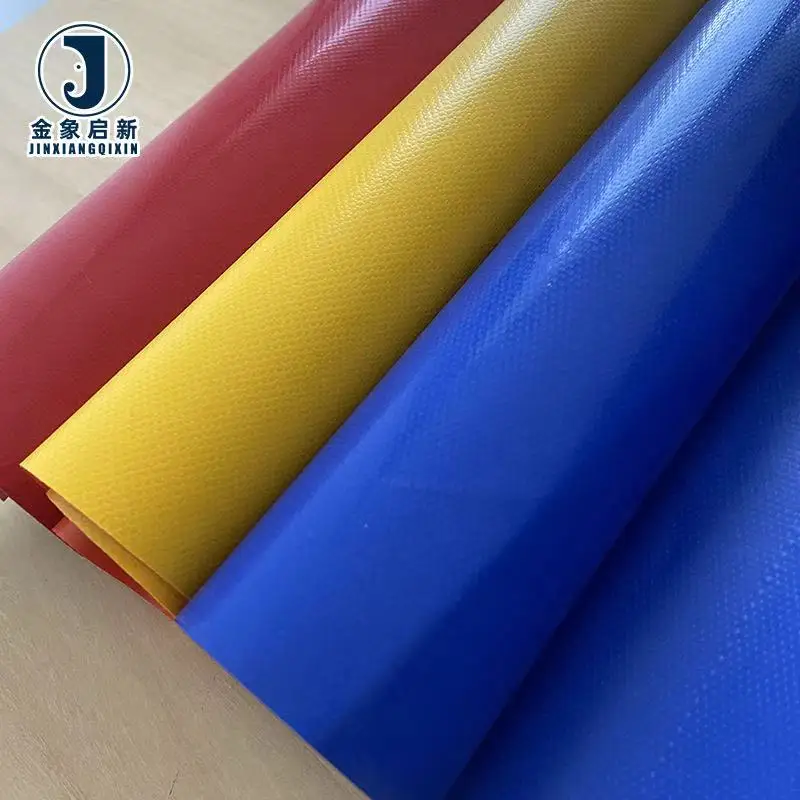 300-600gsm Heavy Duty PVC knife-coated Fabric Tarpaulin roll or Customization - Image 2