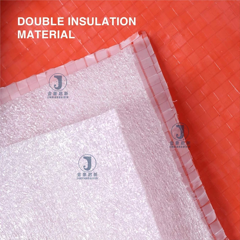Factory 12ftx20ft Construction Cold Weather Insulated Pe Tarps Poly Tarp Heavy Duty Concrete Curing Blanket Tarpaulin Roll Sheet - Image 4