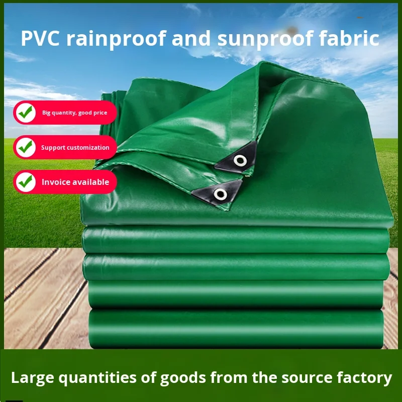 Wholesale Plain Organic Breathable Eco-Friendly Blackout Boys Girls 0.3mm 400g PVC Waterproof Canvas Coated Fabric Sun - Image 5