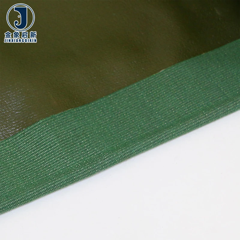 JX Heavy Duty Woven Plain Canvas Laminated 600 GSM Tarpaulin Waterproof UV Resistant Multi-Use Industrial Grade - Image 4