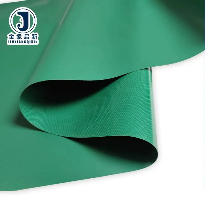 650GSM Heavy Duty Waterproof Black PVC Knife Coated Tarpaulin Truck Trailer Tent Cover Tarp Outdoor Storage Industrial Truckers - Image 4