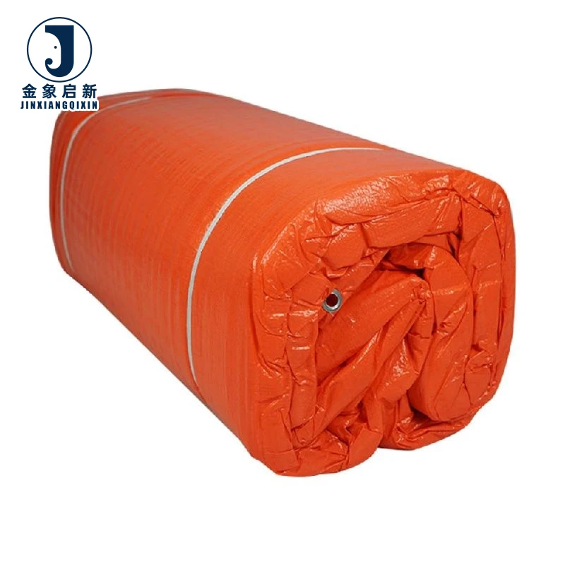 Factory 12ftx20ft Construction Cold Weather Insulated Pe Tarps Poly Tarp Heavy Duty Concrete Curing Blanket Tarpaulin Roll Sheet - Image 2