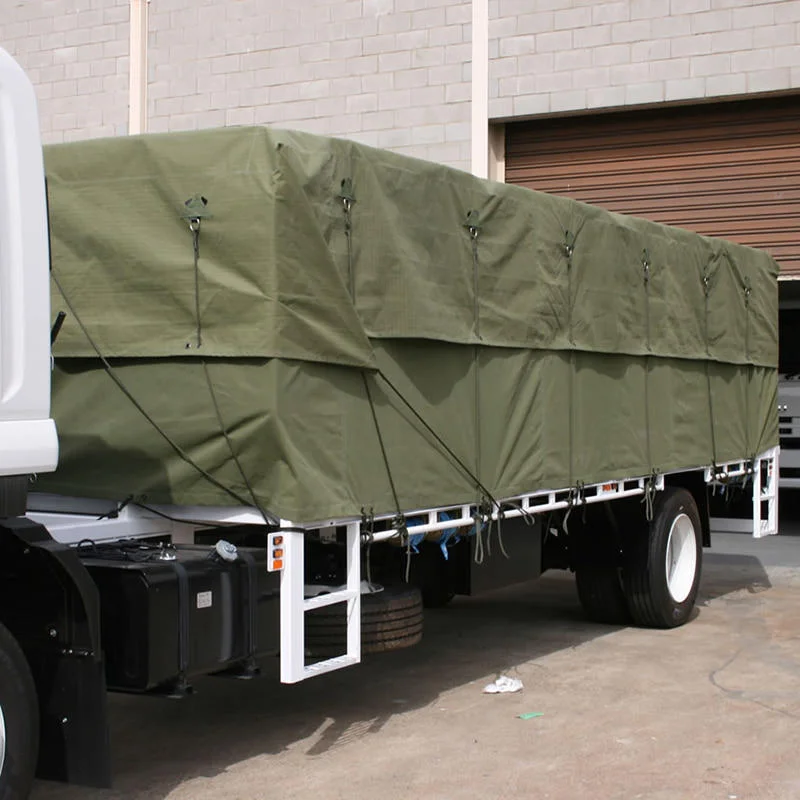 Commercial Custom Plain Boys 4 Foot Retractable Vinyl Canvas Truck Tarps Cover Heavy Duty Trailer Cargo Tarp for Sale