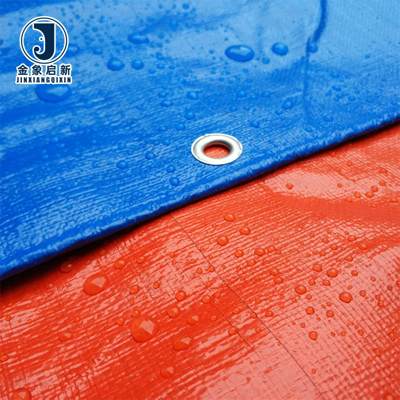 JX PE Woven Plain Resistance Tarpaulin Tent with Durable Waterproof Features for Outdoor Use - Image 6