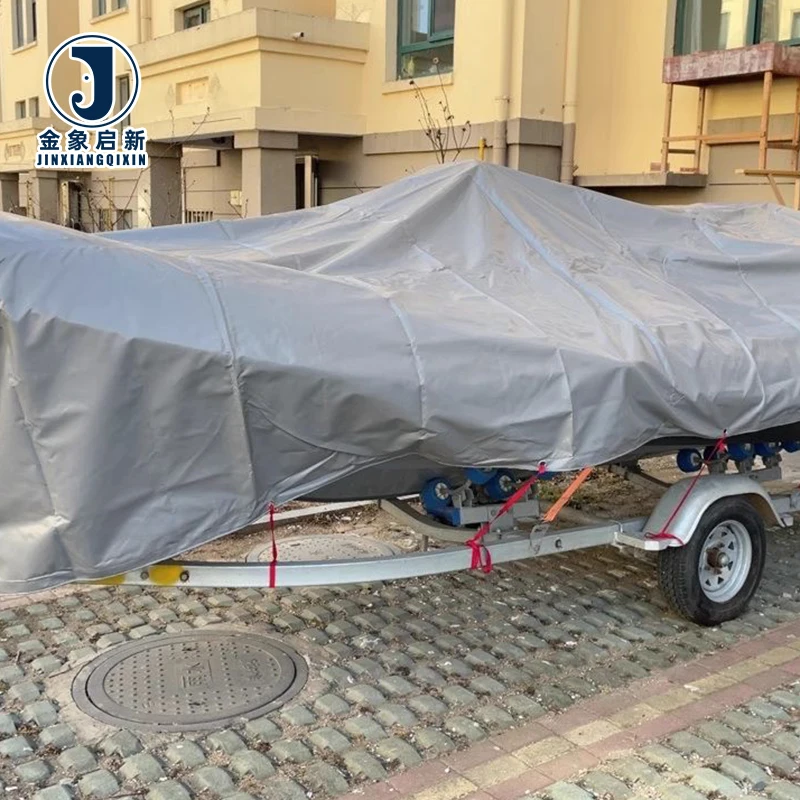 Customized 12m by 12m PVC Trailer Tarpaulin Sheets 650gsm With Eyelets for Trucks - Image 5
