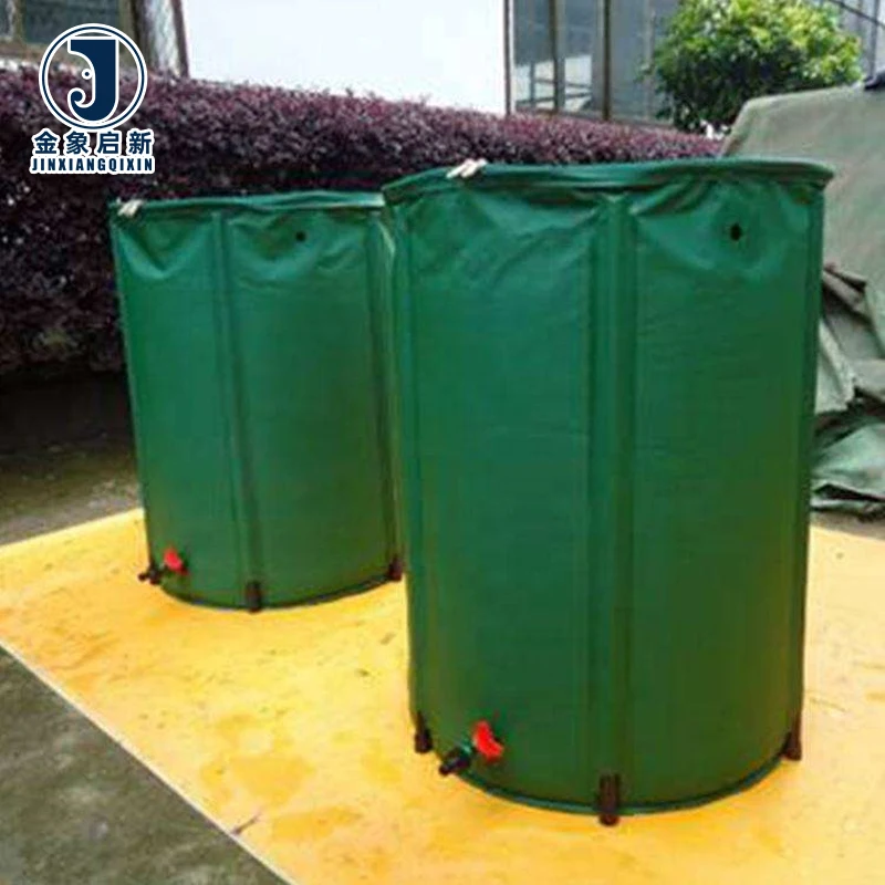 Foldable Waterproof PVC Rain Collecting Barrel Garden Use Rain Water Tank Collapsible Water Storage - Image 3