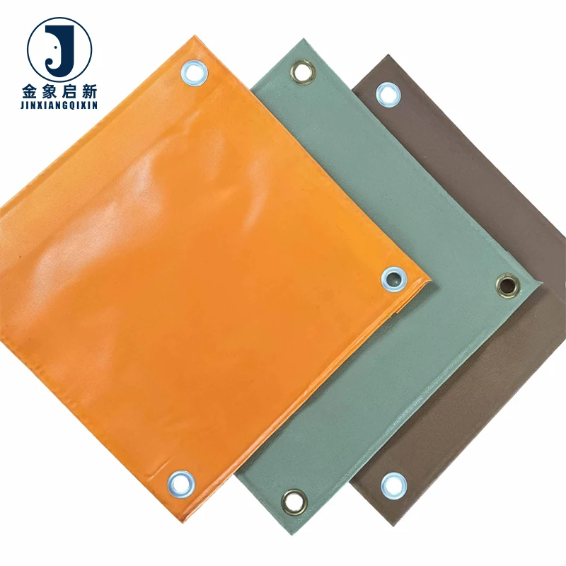 520gsm PVC Tarpaulin for Truck Cover and Side Curtain. Waterproof UV Resistant PVC Coated Tarpaulin Fabric - Image 2