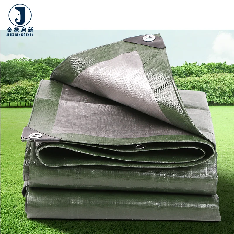 Heavy Duty Poly Tarps 5/10/12/16/20 Mil Waterproof Tarpaulin Cover 701 Fire Retardant Anti-UV and Windproof for Cars Tents - Image 3