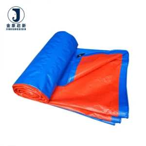 France Hot Sales Blue Color Polyethylene PE Tarpaulin Waterproof Sheet for Truck Canopy and Outdoor Awning