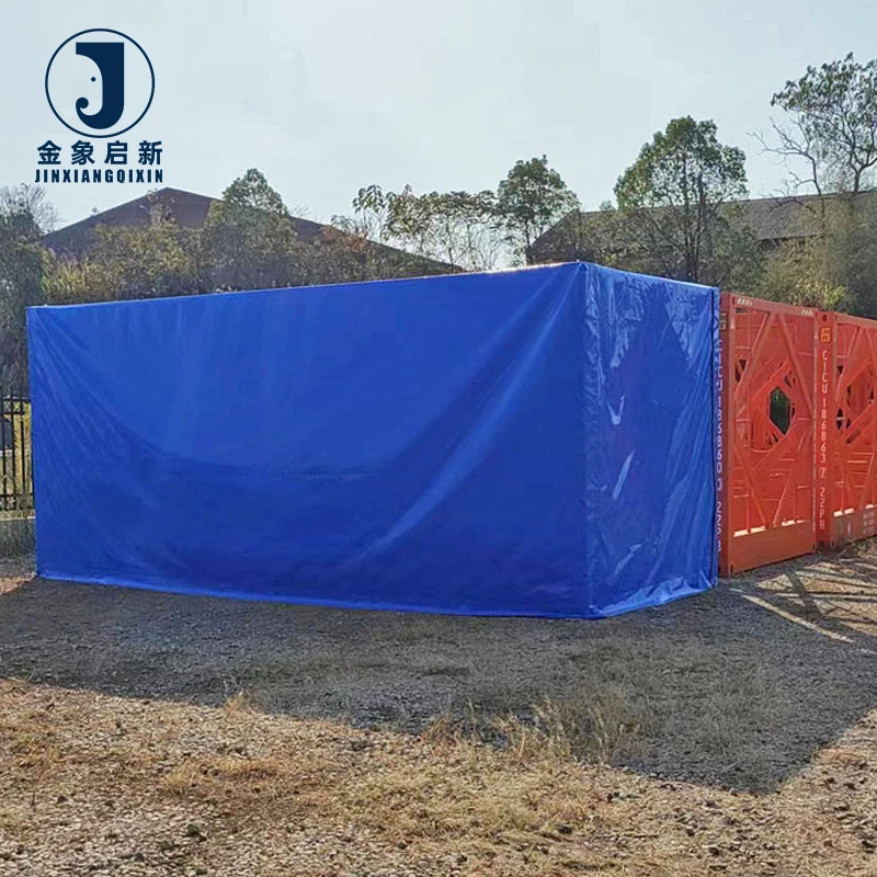 Fire Retardant Standard Waterproof PVC Tarpaulin for Warehouse Cover and Construction. Durable PVC Tarpaulin Roll - Image 2