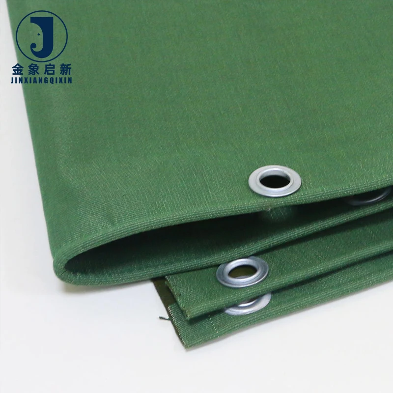 Customized Waterproof Woven Heavy Duty Truck Tarps Side Curtain Cover PVC Laminated Canvas Plain Very Heavyweight Accessories - Image 4