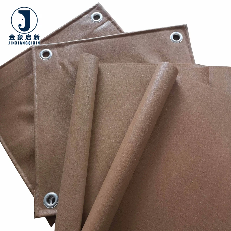 Waterproof Blackout Industrial Fabric PVC Tarpaulin Truck Cover Ripstop Weather Resistant-by Manufacturer - Image 6