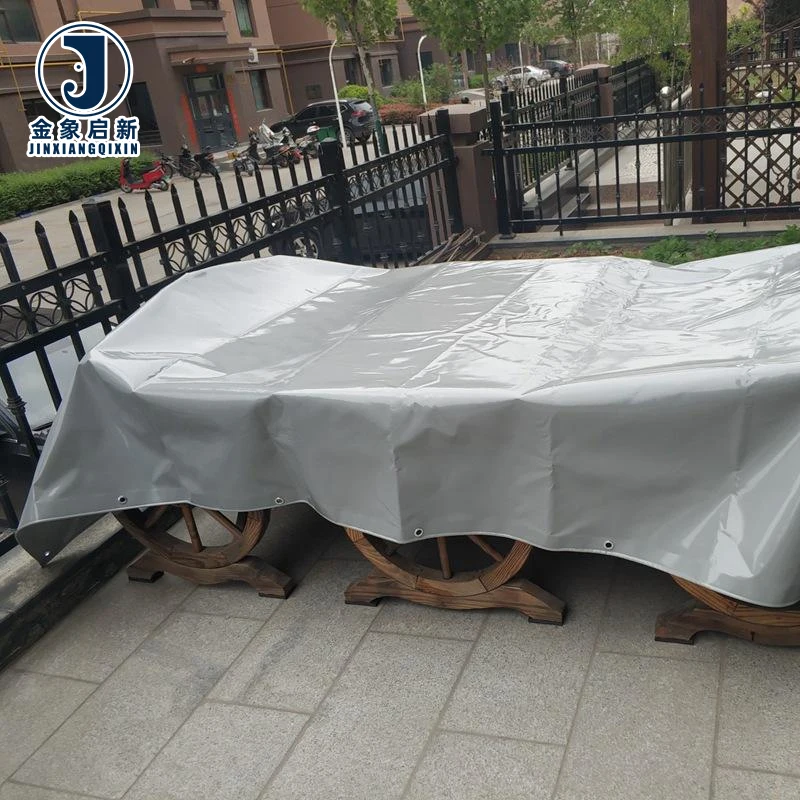 Customize 500-600GSM Heavy Duty Waterproof Anti-UV Knife Fabric PVC Tarpaulin for Car Tents Canopies Awnings - Image 3