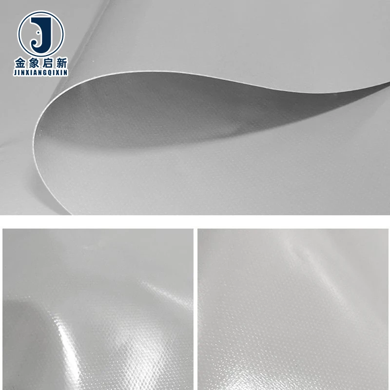 Customize 500-600GSM Heavy Duty Waterproof Anti-UV Knife Fabric PVC Tarpaulin for Car Tents Canopies Awnings - Image 2