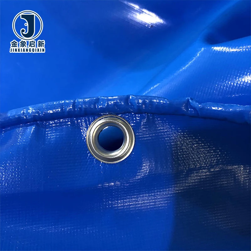 Custom Blackout Plain Flexible Foldable PVC Tarpaulin Fish Tank 500gsm PVC Coated Roll - Image 4