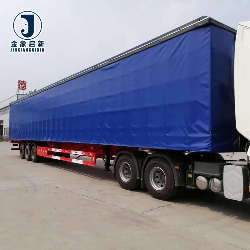 PVC Knife Coated Tarpaulin Heavy Duty Waterproof Truck Cover Fabric Waterproof UV Resistant Industrial Tarpaulin Heavy Duty - Image 3