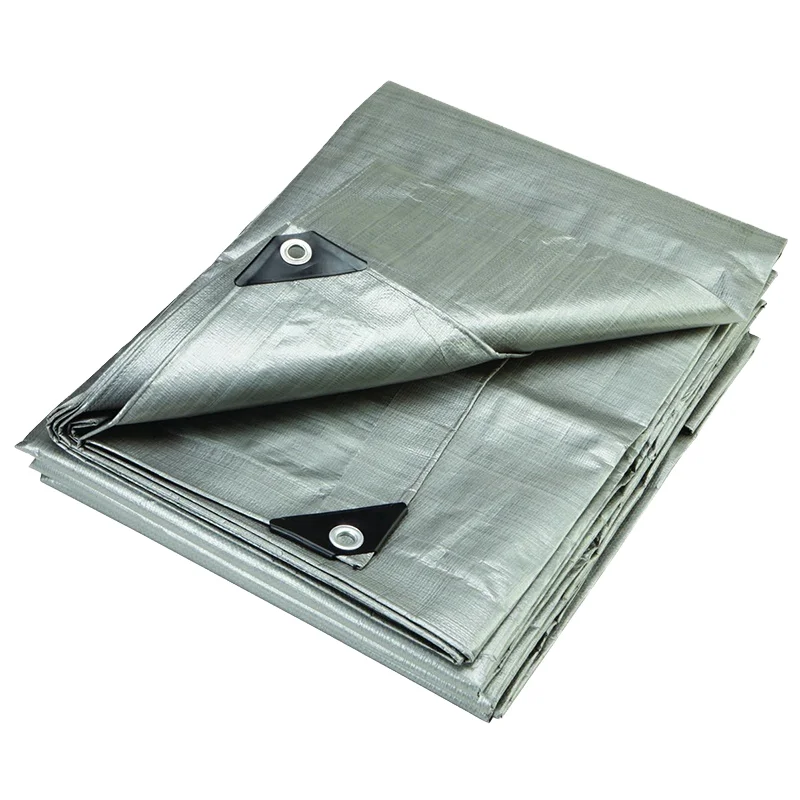 PE Tarpaulin Waterproof Outdoor Garden Sheet HDPE Laminated PVC Coating for Liner Covering Truck Cover Tent Awnings Plain Woven - Image 2