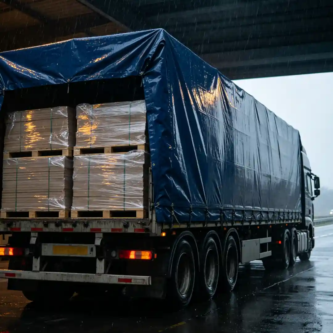 PVC Truck Cover - heavy duty side curtain for logistics