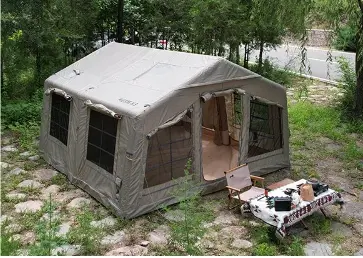 Inflatable PVC Camping Tent - outdoor recreational shelter