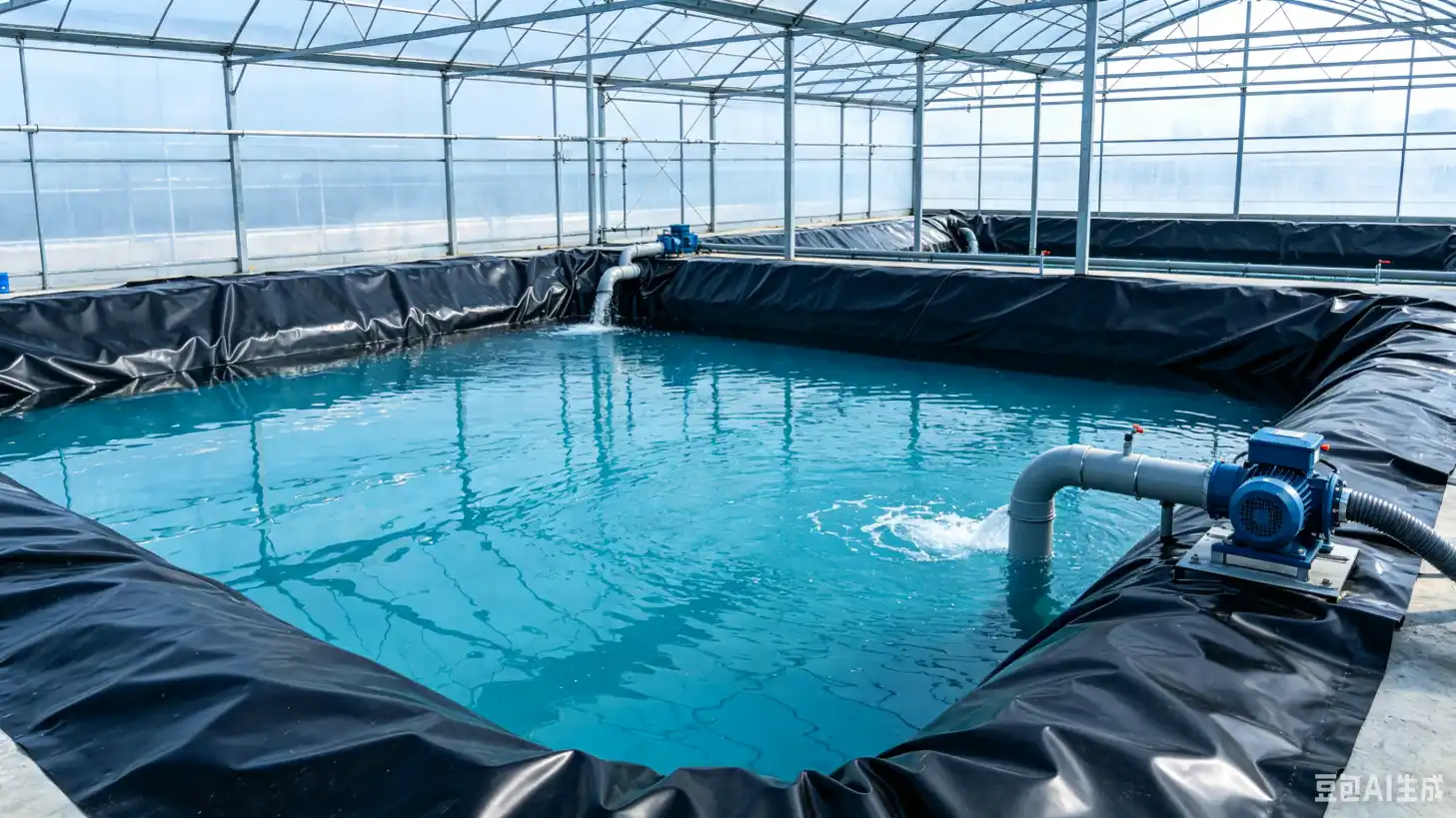 PVC Fish Pond Liner - aquaculture waterproof membrane