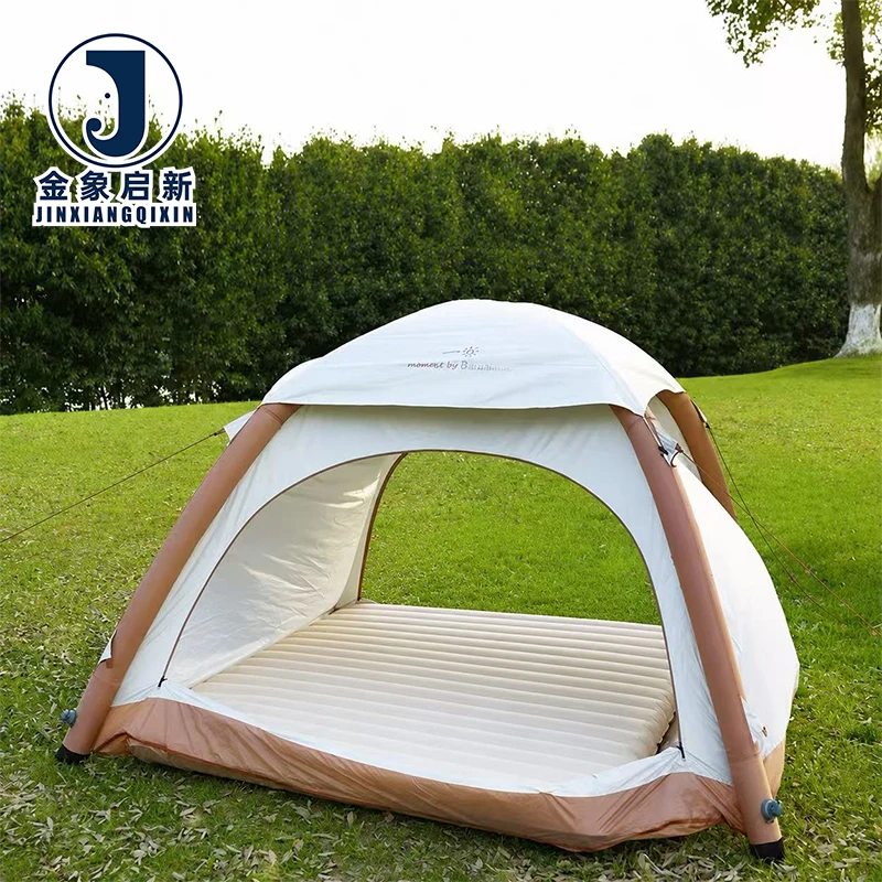 Automatic Inflatable 3-5 Person PVC Camping Tent Quick Opening for Emergency Outdoor Use - Image 3