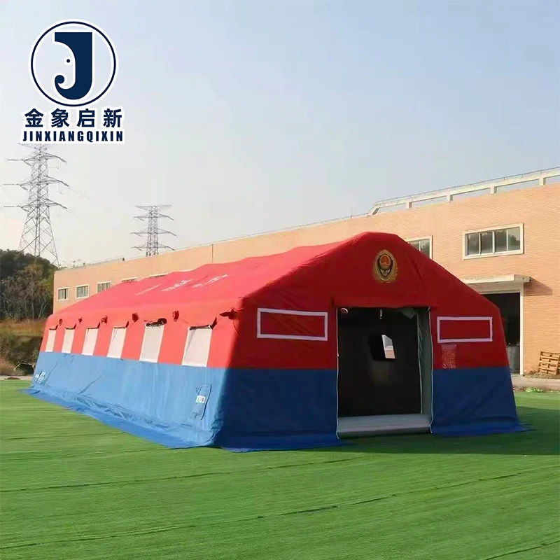 PVC Inflatable Camping Tent for Emergency Disaster Relief Quick Automatic Opening Four-Season UV Resistant Waterproof - Image 4