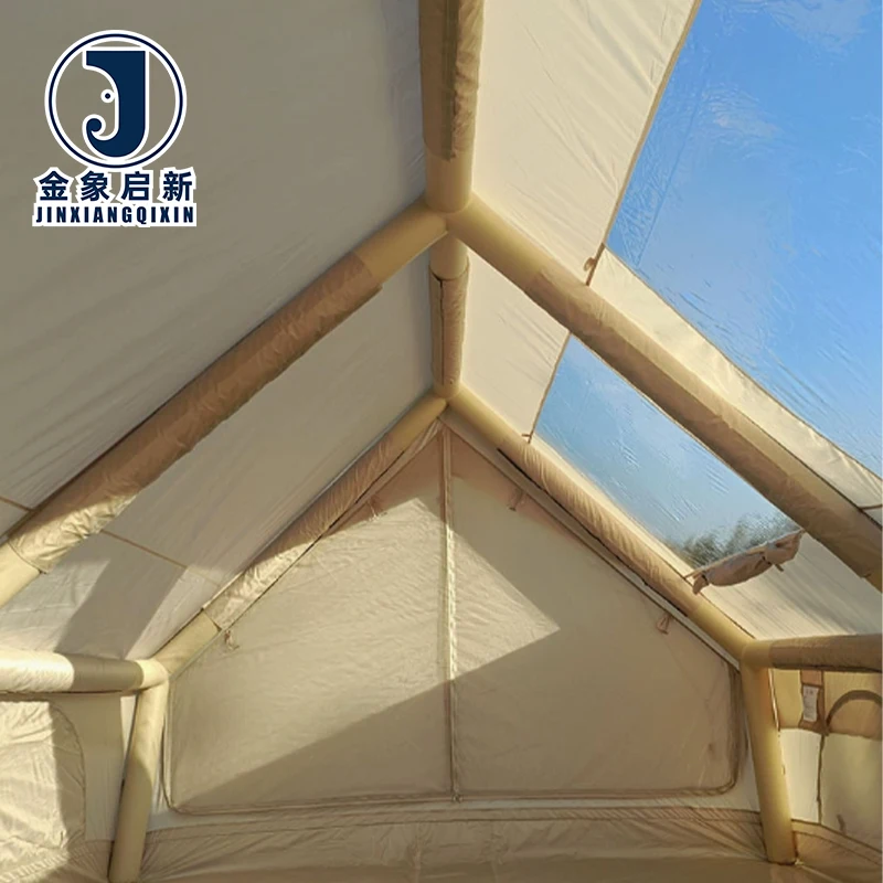 PVC Inflatable Camping Tent for Emergency Disaster Relief Quick Automatic Opening Four-Season UV Resistant Waterproof - Image 6