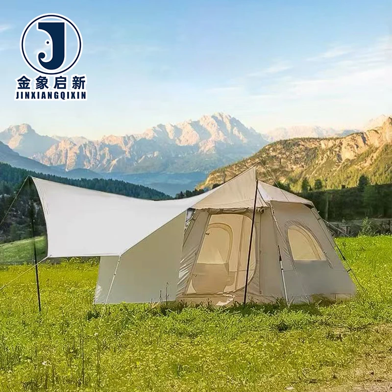 PVC Inflatable Camping Tent for Disaster Relief Quick Automatic Opening Emergency Shelter - Image 2